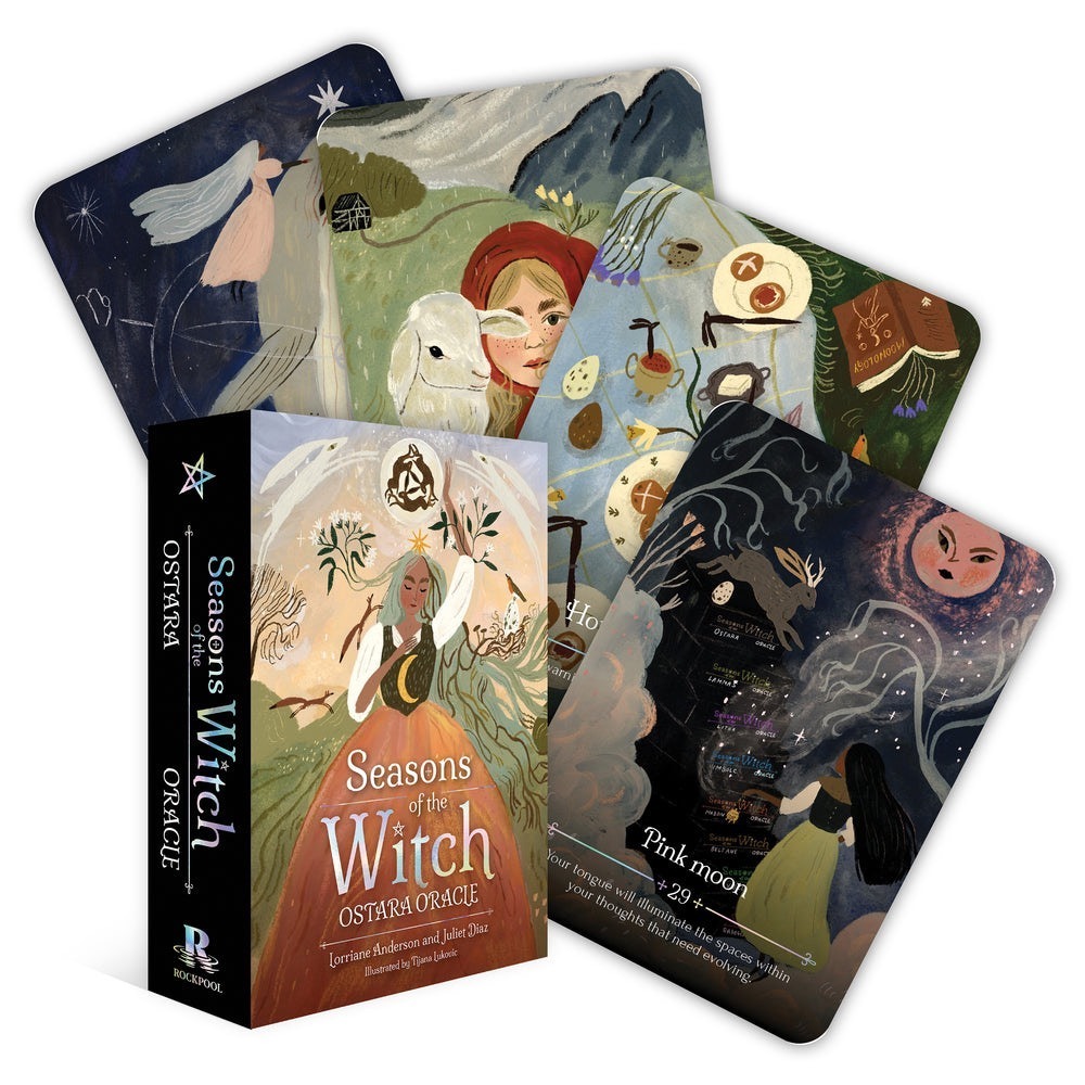 NEW Seasons of the Witch Ostara Oracle Deck Lorianne Anderson Juliet Diaz Spring
